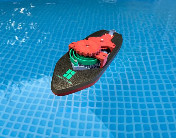 Wind-Up Bathtub Boat - Badewannenboot
