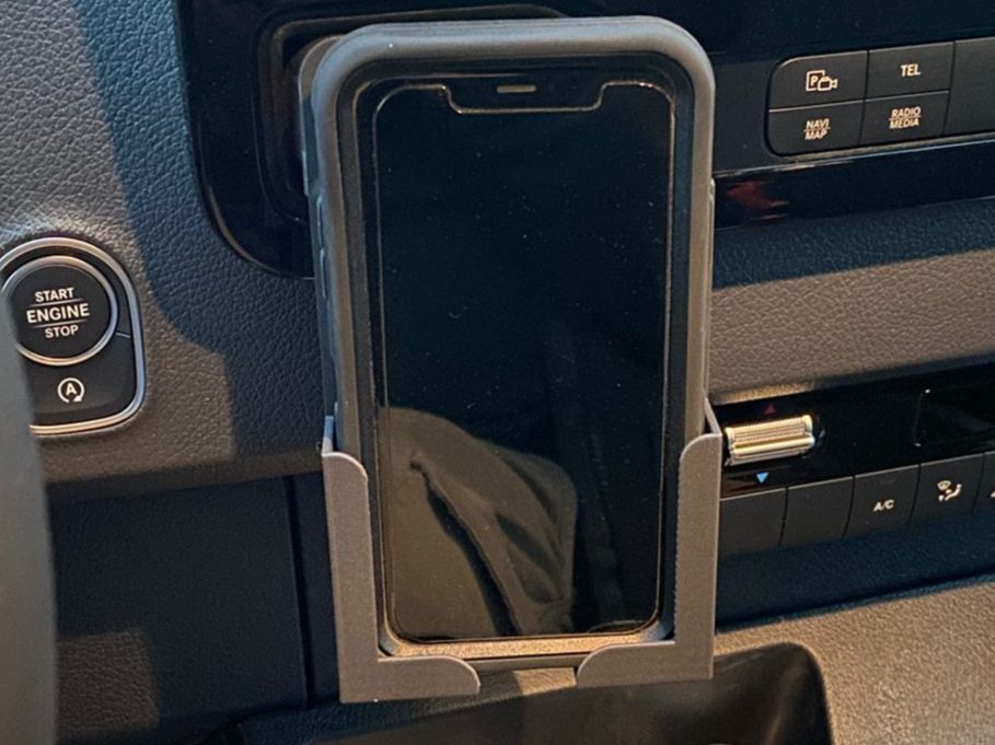 Mercedes sprinter otterbox phone holder