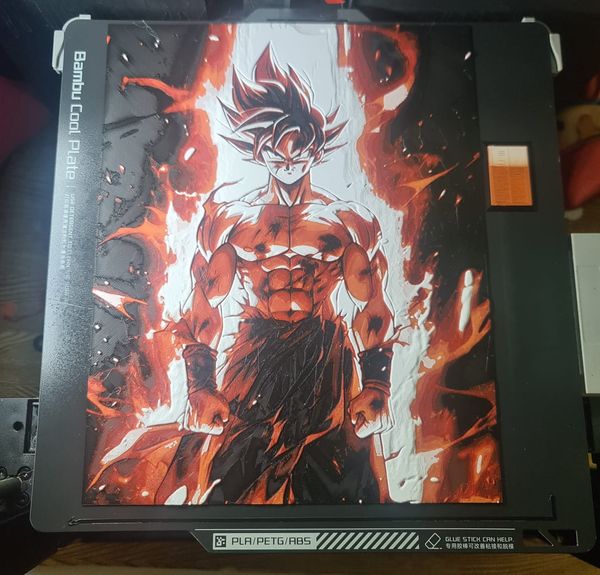Goku portrait - Hueforge