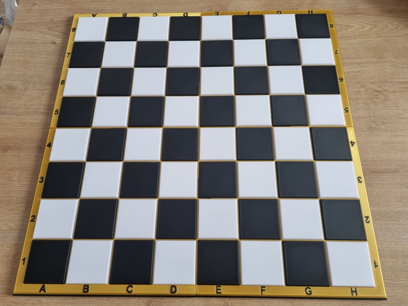 Modular Chess Board with Coordinates