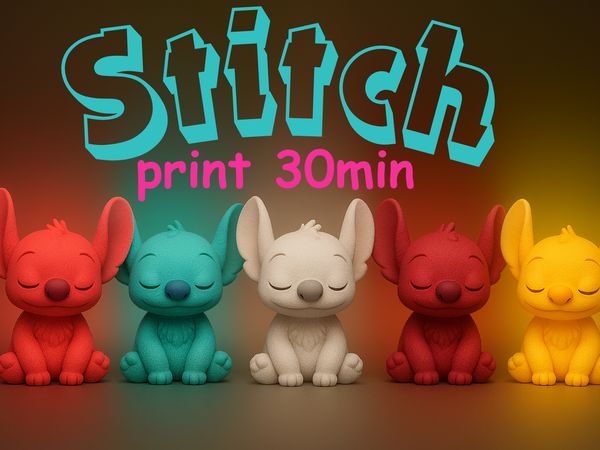 Little Stitch- printing in 30min