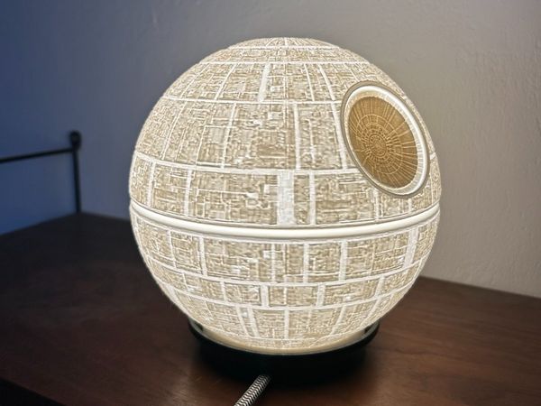 Death Star for Ikea Fado Lamp 17cm