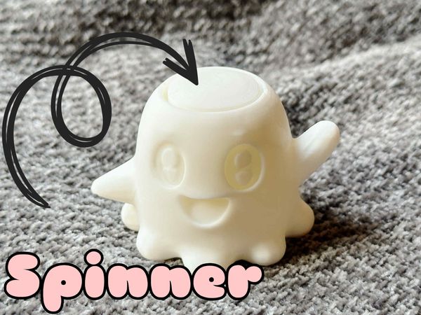 Ghost Halloween Spinner