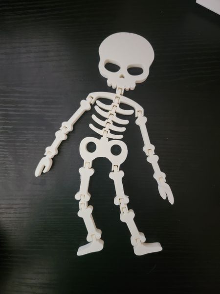 Flexi Halloween Skeleton Decoration