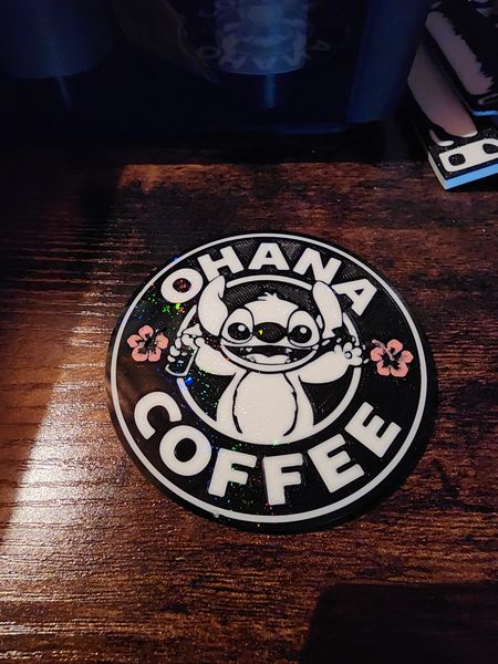 Stitch coaster