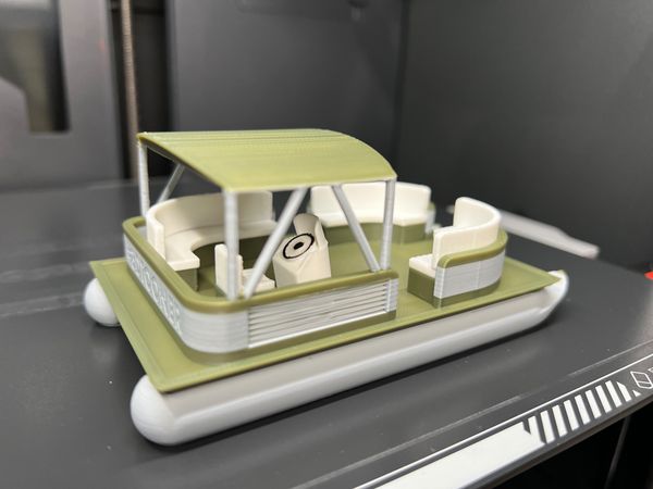 Pontoon Boat 4 colors