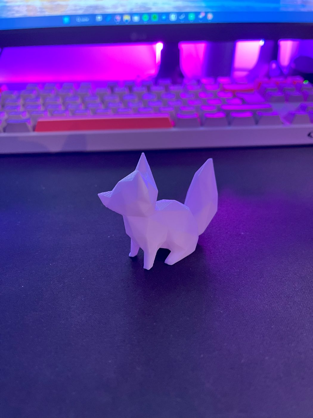 Low poly fox