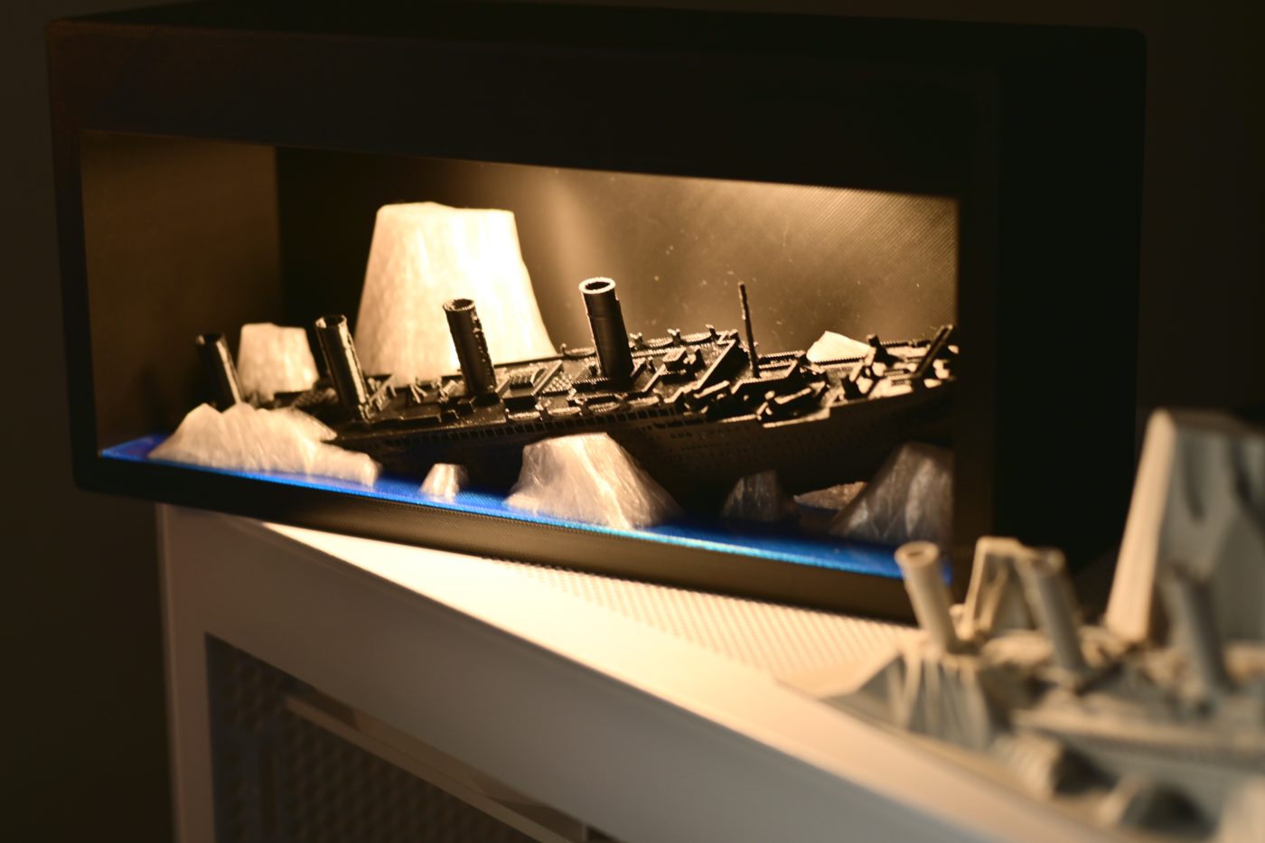 Titanic Lamp for LED Lamp 001 kit泰坦尼克灯适配拓竹Lamp 001
