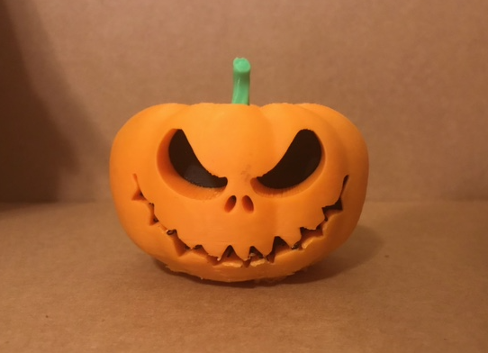 3 color Halloween pumpkin 0.25mm