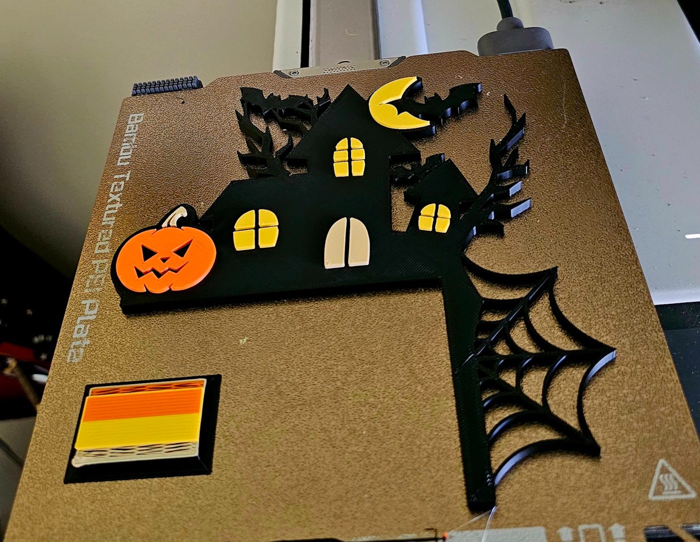 Halloween Haunted House Door Corner