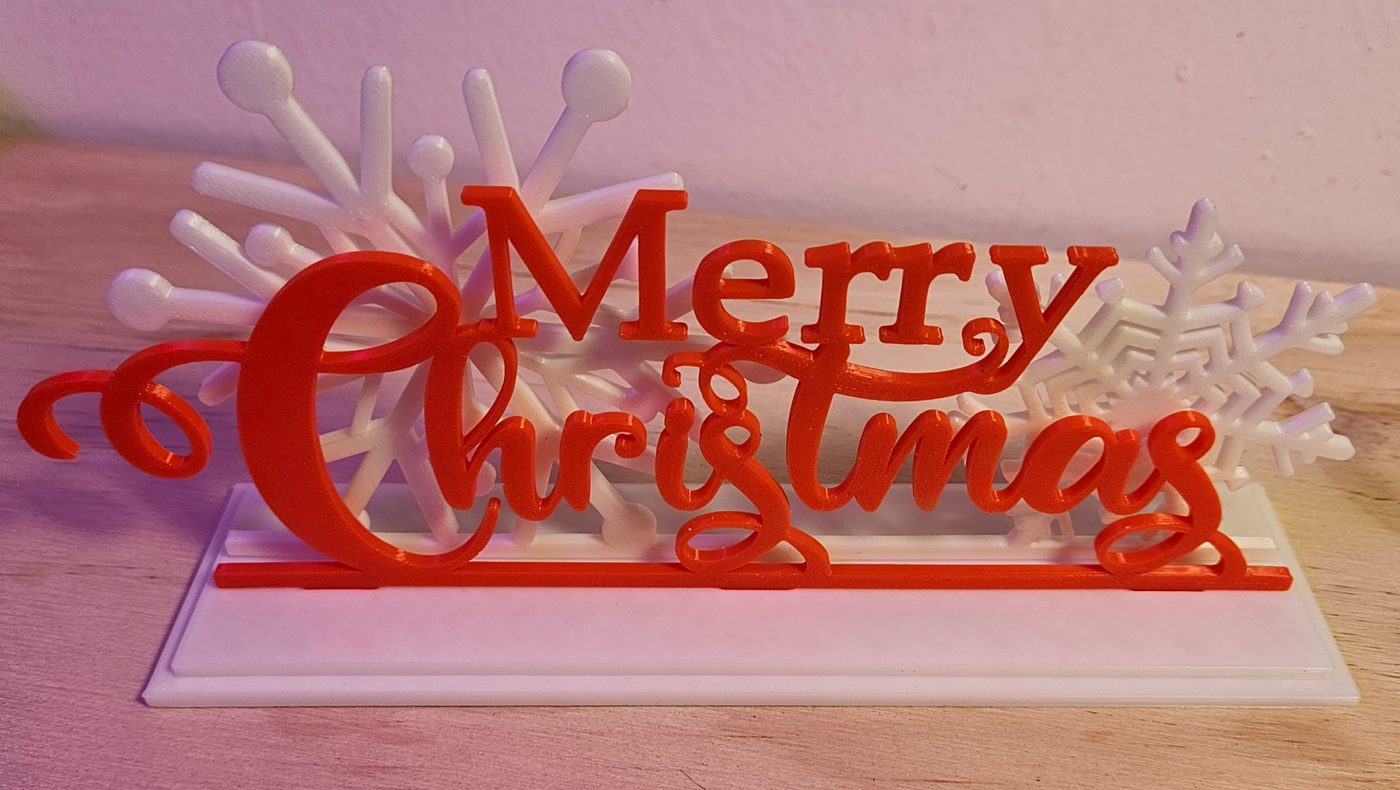 Merry Christmas Decorative Sign