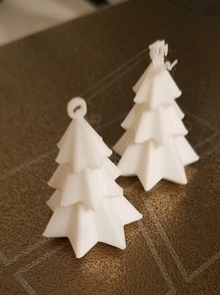 Christmas Tree Earring