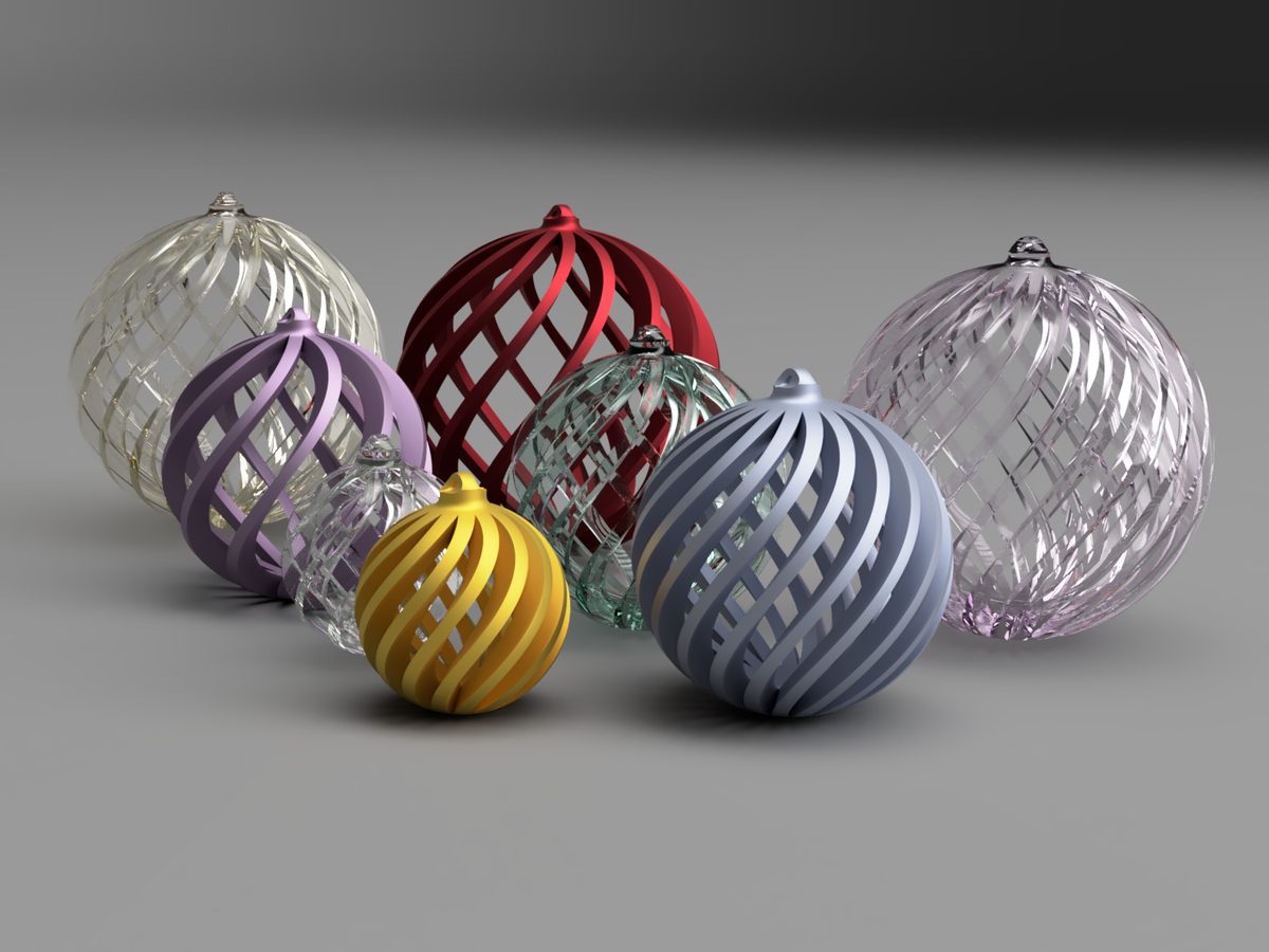 Christmas Balls, Single ribbing