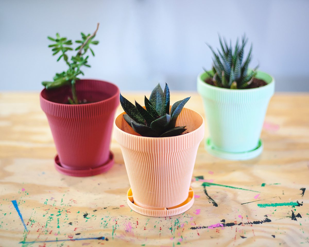 Terracotta inspired planter