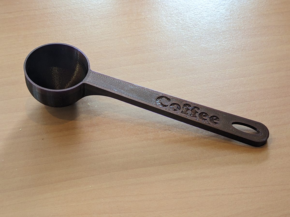 Coffee Scoop reinforced