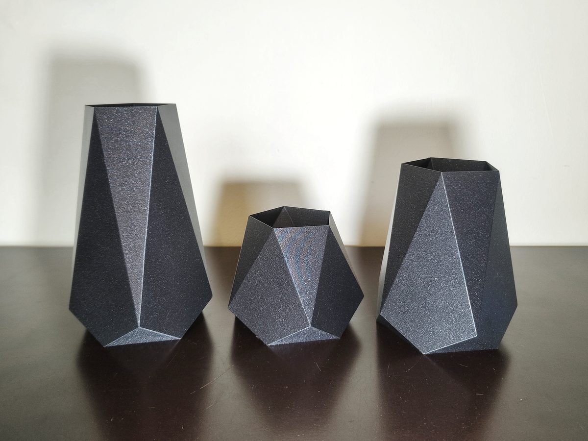 Simple Geometric Vase