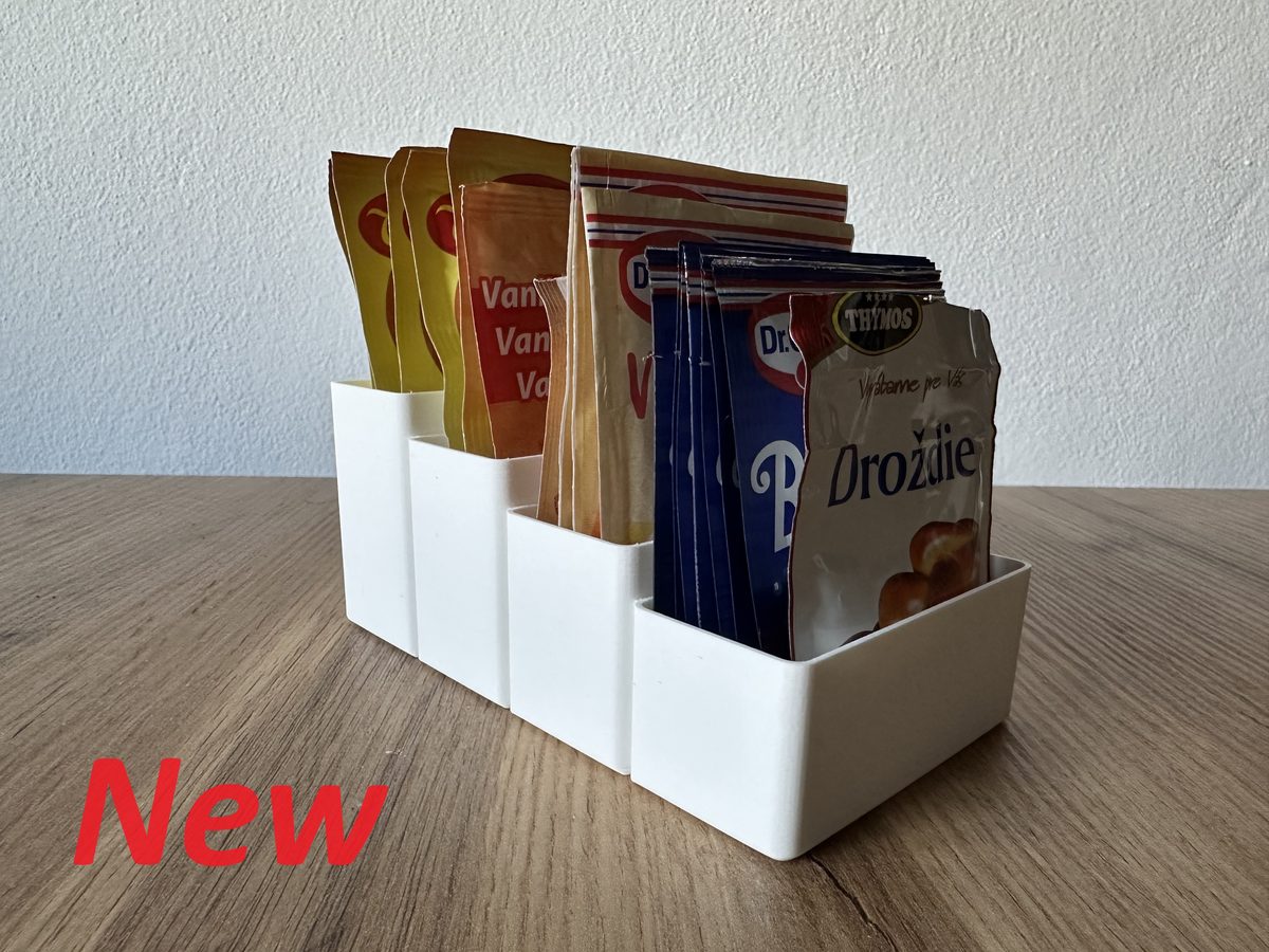 Kitchen baking organizer CZ/SK version